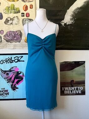 🩵 NWT Forever 21 Mesh Mini Dress 🩵